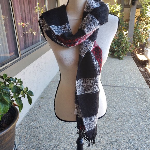 Plaid scarf - Picture 1 of 3
